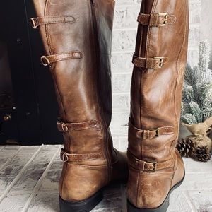 Genuine Leather Riding Boots
